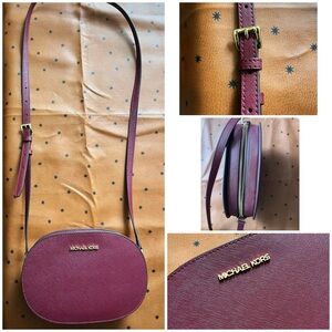 NWOT Michael Kors Burgundy Crossbody Bag